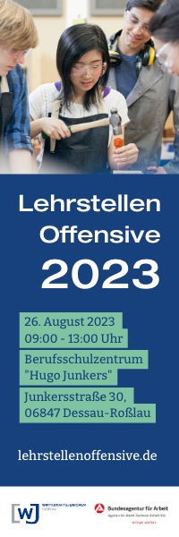 Hinweis Lehrstellenoffensive 2023