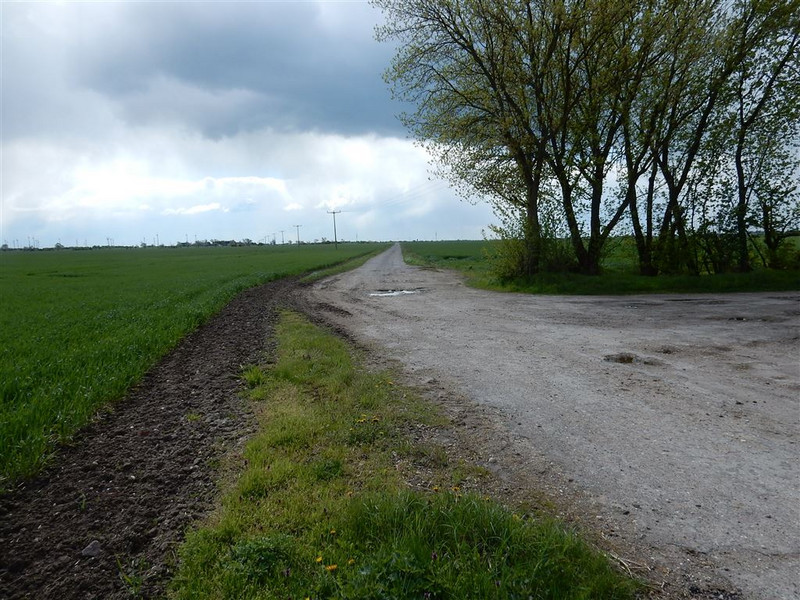 Ländlicher Weg im Verfahrensgebiet