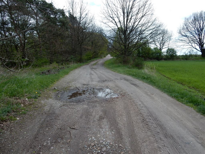 Ländlicher Weg im Verfahrensgebiet